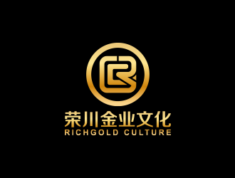 北京榮川金業(yè)文化有限公司(beijing richgold culture co.ltd)logo設(shè)計(jì)