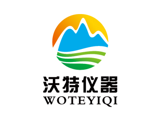 趙波的沃特儀器（昆山）有限公司logo對(duì)稱logo設(shè)計(jì)