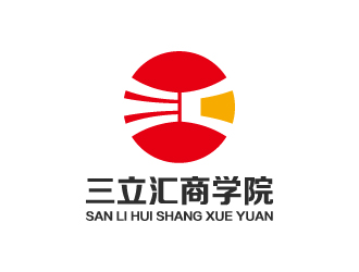 楊勇的三立匯商學(xué)院對稱logologo設(shè)計