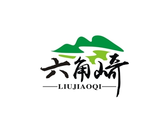 王文彬的六角崎民宿酒店商標設計logo設計