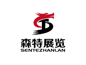 張俊的武漢森特展覽展示有限公司logologo設(shè)計