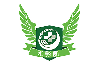 秦曉東的無影圈醫(yī)療器材徽章LOGOlogo設(shè)計(jì)