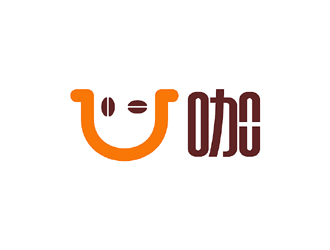 U咖咖啡品牌logologo設(shè)計