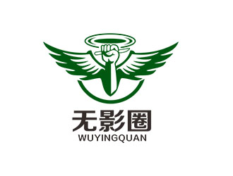 郭慶忠的無影圈醫(yī)療器材徽章LOGOlogo設(shè)計(jì)