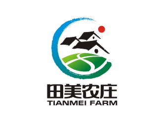 曾翼的休閑農家樂山水logo設計logo設計