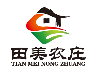 向正軍的休閑農(nóng)家樂山水logo設計logo設計