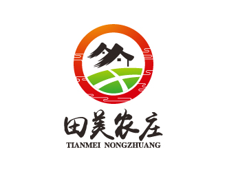 葉美寶的休閑農家樂山水logo設計logo設計