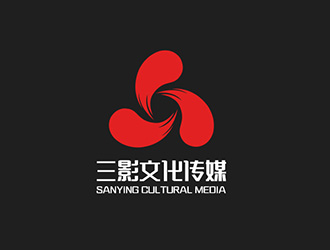 吳曉偉的青島三影文化傳媒有限公司logo設(shè)計