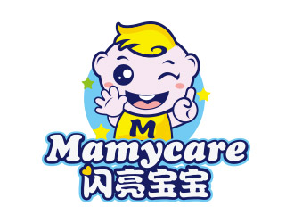 向正軍的Mamycare紙尿褲logologo設(shè)計