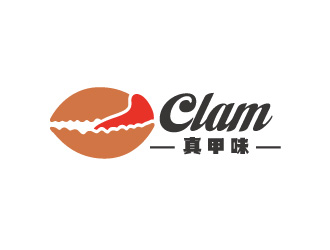 周金進的真甲味可愛食品LOGOlogo設計