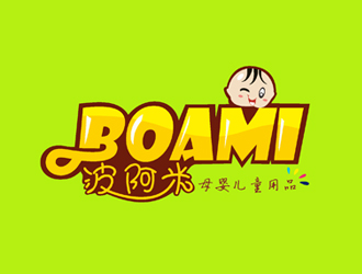 王仁寧的BOAMI/波阿米logo設(shè)計