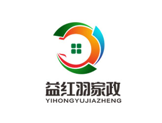 郭慶忠的成都益紅羽家政logo設計