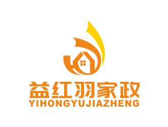 吳志超的成都益紅羽家政logo設(shè)計(jì)