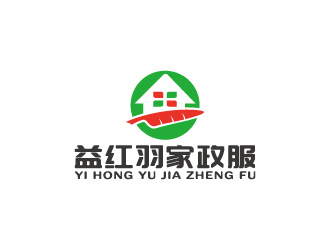 周金進的成都益紅羽家政logo設計