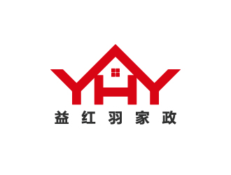 楊勇的成都益紅羽家政logo設計