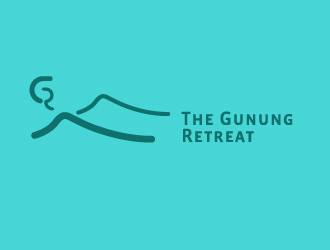 The Gunung Retreat 民宿logologo設(shè)計(jì)