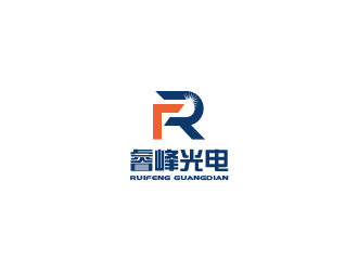 高明奇的睿峰光電logo設(shè)計