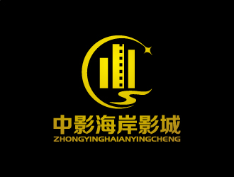 張俊的中影海岸影城logo設計