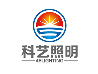 潘樂(lè)的4elighting/科藝照明logo設(shè)計(jì)