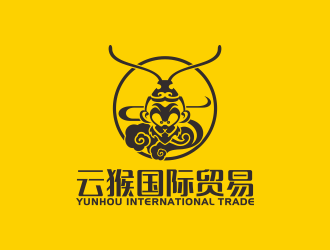 何嘉健的云猴國際貿(mào)易祥云美猴王logologo設(shè)計