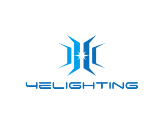 孫金澤的4elighting/科藝照明logo設(shè)計