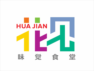 唐國(guó)強(qiáng)的花見(jiàn)·味覺(jué)食堂logo設(shè)計(jì)