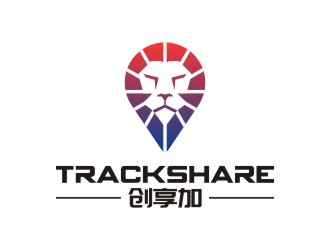 陳國偉的TrackShare創(chuàng)享加車載定位產(chǎn)品商標(biāo)logo設(shè)計