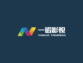 高明奇的一諾影視公司正負極logologo設計