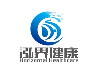 趙鵬的泓界健康logo設計