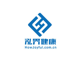 朱紅娟的泓界健康logo設(shè)計(jì)