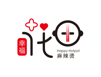 孫金澤的幸?；ㄌ锫槔睜C （Happy Hotpot）logo設(shè)計(jì)