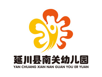 向正軍的延川縣南關(guān)幼兒園logo設(shè)計