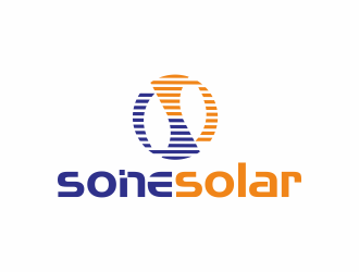 湯儒娟的sone solar太陽能LED燈商標(biāo)設(shè)計logo設(shè)計