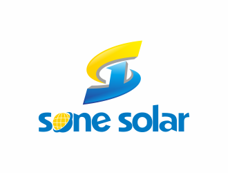 何嘉健的sone solar太陽能LED燈商標(biāo)設(shè)計(jì)logo設(shè)計(jì)