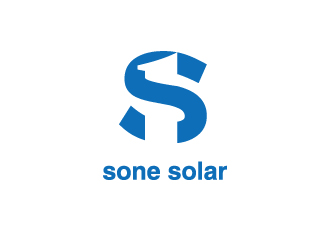 胡廣強的sone solar太陽能LED燈商標設計logo設計