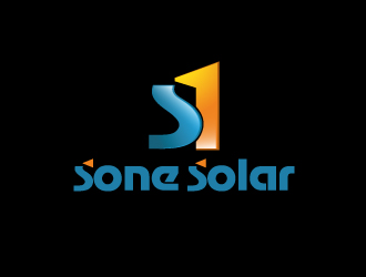 陳智江的sone solar太陽能LED燈商標設計logo設計