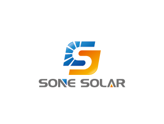 王濤的sone solar太陽能LED燈商標設計logo設計