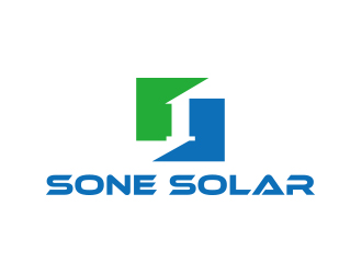 孫金澤的sone solar太陽能LED燈商標設計logo設計