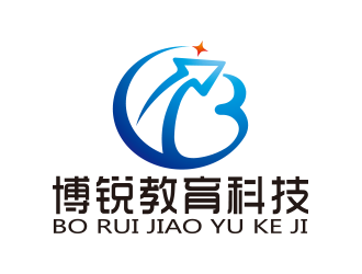 向正軍的陜西博銳教育科技有限公司logo設(shè)計(jì)