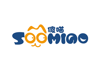 安冬的SOOMIAO 傻喵兒童標(biāo)志設(shè)計(jì)logo設(shè)計(jì)