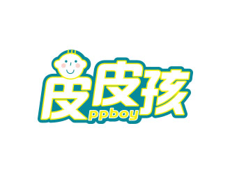 朱紅娟的皮皮孩 ppb0y童鞋童裝商標(biāo)設(shè)計(jì)logo設(shè)計(jì)