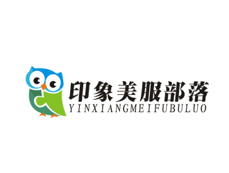 李正東的印象美服部落logo設計