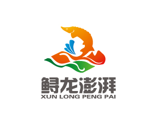 陳智江的鱘龍澎湃logo設計