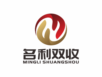 何嘉健的名利雙收logo設(shè)計