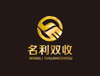 黃安悅的名利雙收logo設(shè)計