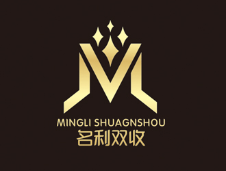 趙鵬的名利雙收logo設(shè)計