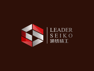 黃安悅的領(lǐng)繡精工/LEADER SEIKOlogo設(shè)計