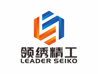 何嘉健的領(lǐng)繡精工/LEADER SEIKOlogo設(shè)計(jì)