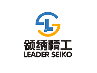 秦曉東的領(lǐng)繡精工/LEADER SEIKOlogo設(shè)計