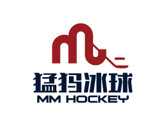 張俊的猛犸冰球（MM HOCKEY）logo設計